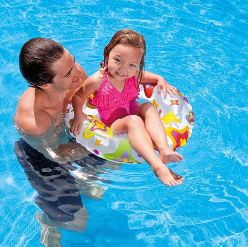 Kids Swim Ring - INTEX Inflatable for Ages 3-6, TY2639 59230NP