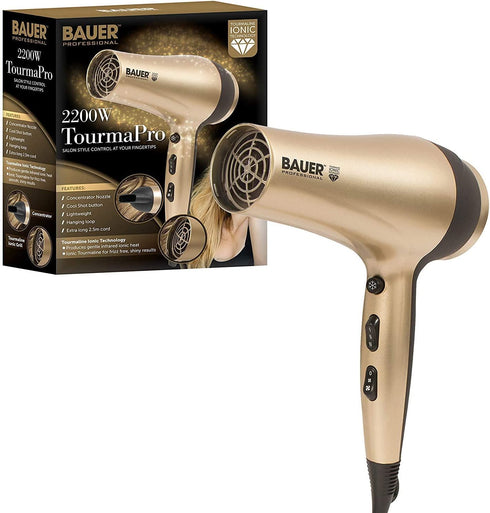 BAUER PROFESSIONAL TOURMAPRO HAIR DRYER 2200W. BML38830