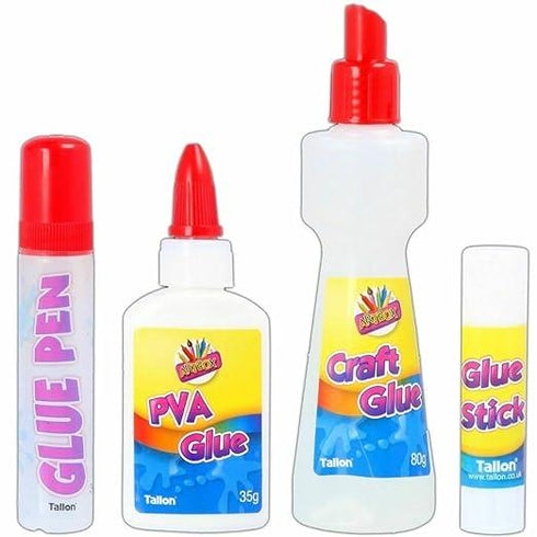 CREATIVE ACTIVITY 4 PIECE GLUE SET. TA6004