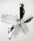 CHRISTMAS EMBOSSED HANGING SILVER AND WHITE FOIL STAR - 30 INCHES 551745. PM152360SW