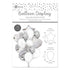 Silver Balloon Set - EUROWRAP 14 Piece Decorative Kit