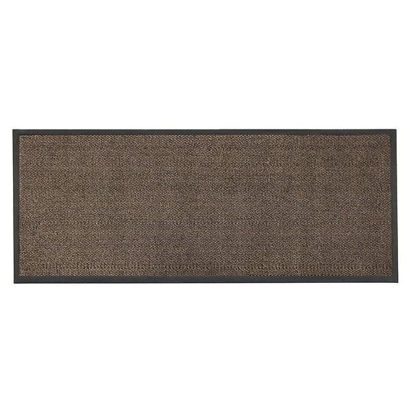 Barrier Door Mat - JVL Heavy Duty 60x150cm Brown/Black