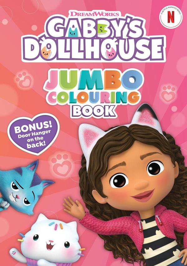 Gabby's Dollhouse Coloring Activity Book - Fun for Kids