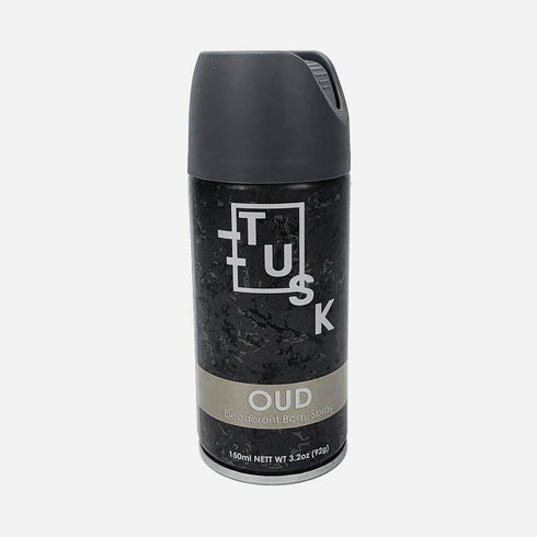 TUSK DEODORANT SPRAY OUD 150ML 6/PK. MBS-71013A