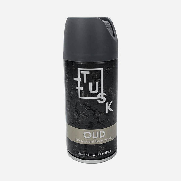 TUSK DEODORANT SPRAY OUD 150ML 6/PK. MBS-71013A