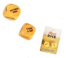 PARTY BEER DICE WITH ENGLISH SLOGAN. 795042