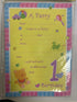 FIRST BIRTHDAY PARTY INVITATIONS CARDS 20/PK. DP07442