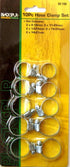 Hose Clamp Set - BLACKSPUR 10-Pack BBHC100