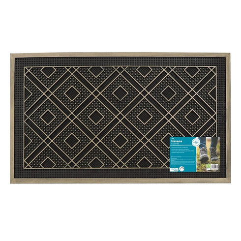 Diamond Design Doormat - JVL Havana 45x75cm 01-983DI