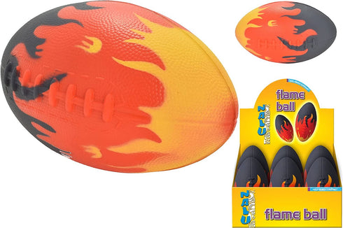 NALU FLAME DESIGN SOFT PLAY RUGBY BALL. TY5260