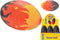 NALU FLAME DESIGN SOFT PLAY RUGBY BALL. TY5260