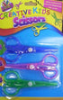 Kids Craft Scissors - ARTBOX Creative Pack of 3 Novelty Shapes