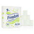 FREEDOM 3 PLY TOILET ROLLS ALOE VERA PACK OF 5 X 9 ROLLS. F0905T3GAVN01 FRT39AV