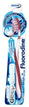 FLUORODINE DEEP CLEAN TOOTH BRUSH 12/PK. TFLD1-U