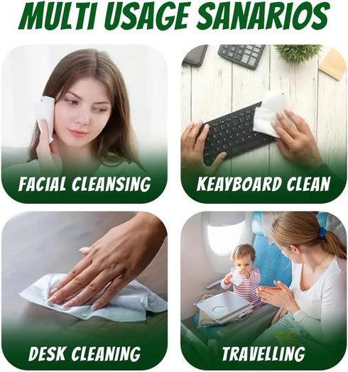 1000 PACK LEMON FRESH HANDY WET HAND WIPES. 10198.01