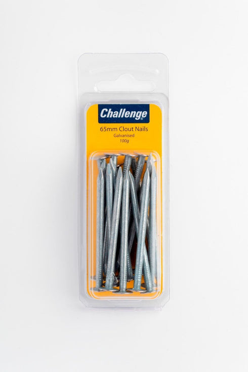 Galvanised Clout Nails 65mm - High-Quality, Durable Fixings