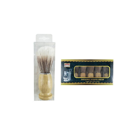 MEN SHAVING BRUSH WITH WOODEN HANDLE. CN028