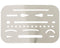 Stainless Steel Erasing Shield - Precision TIGER T302324