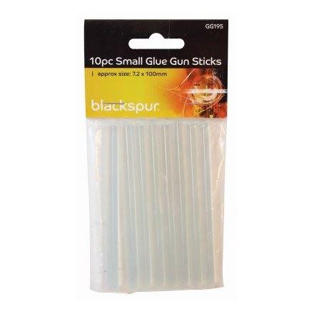 Mini Glue Sticks 7.2x100mm - BLACKSPUR 10 Pack BBGG195