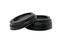 Domed Lid 8oz Cups - Black Sip Through Lids 100/Pack