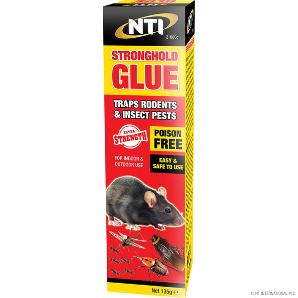 NTI STRONGHOLD GLUE TRAP POISON FREE - RODENT INSECTS PESTS