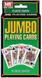 Jumbo Playing Cards - Durable Plastic Coated Deck TY6547
