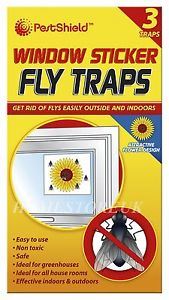 Fly Trap Stickers - Non-Toxic Glue Catcher for Home | PestShield