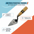 AM-TECH 4" POINTING TROWEL WITH WOODEN HANDLE. G0100