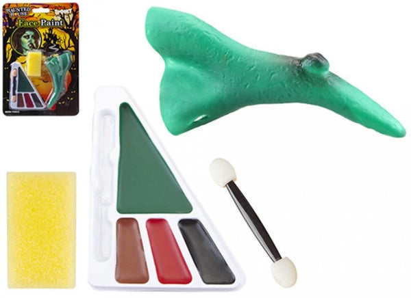 HAUNTED HOUSE WITCH MAKE UP FACE PAINT KIT. PI974050