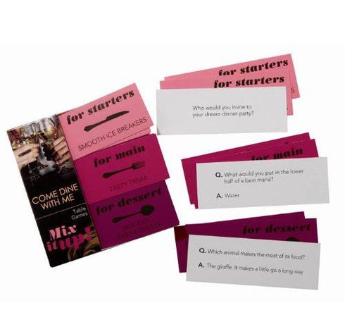 COME DINE WITH ME TABLE GAMES 9447. 16711 TDWM