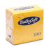 BULKY SOFT 2PLY 4 FOLD NAPKINS 40CM X 40CM 100/PK - YELLOW. 32078