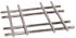 Chrome Cross Trivet 20cm - Elegant Kitchen Accessory AP6120