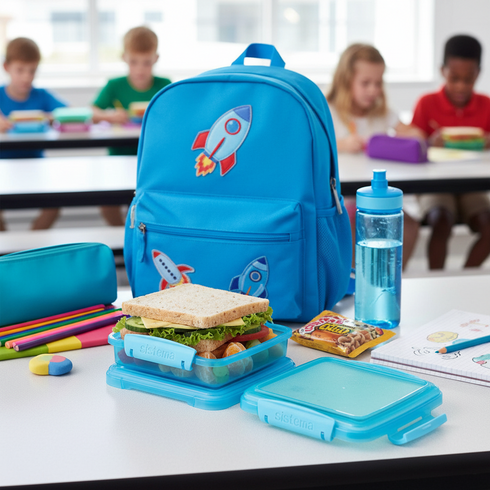 SISTEMA SANDWICH LUNCH BOX 450ML ASSORTED COLOUR - 1 PCS. SIS31646