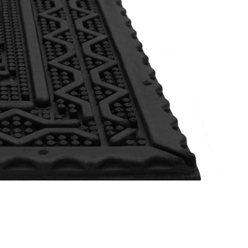Rubber Pin Doormat - JVL Linden Scraper 40x60cm 01-305