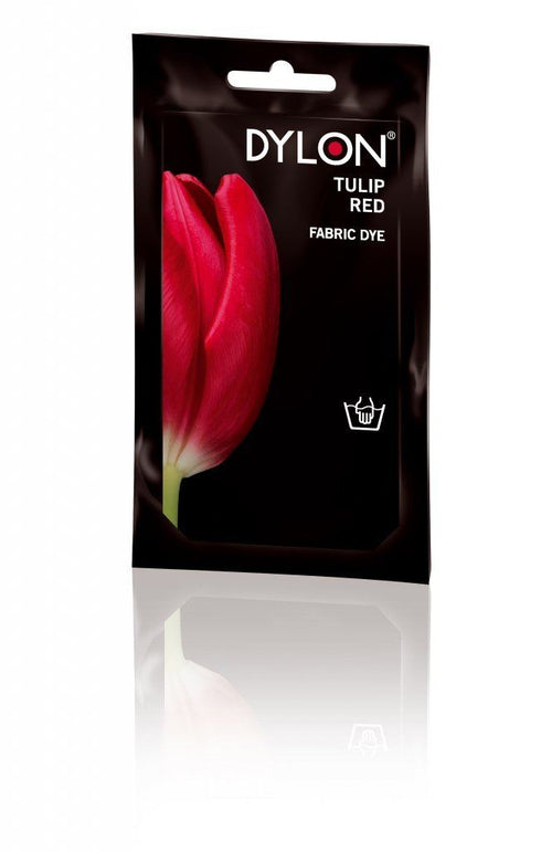 DYLON Tulip Red Dye 50g - Vibrant Fabric Coloring No. 36