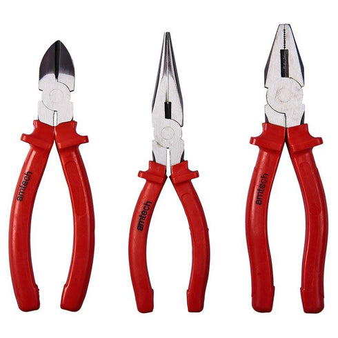 Pliers Set - AMTECH Heavy Duty 3-Piece AMB0850