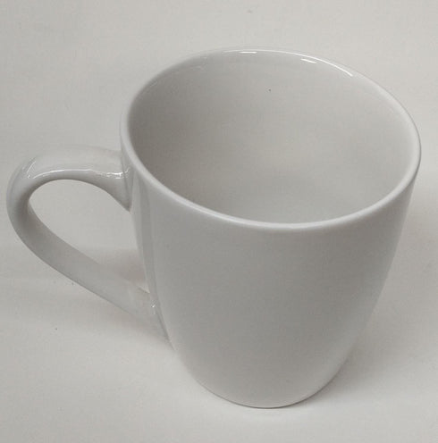 CARNABY ISLINGTON ROUND WHITE PORCELAIN MUG 12OZ. CRM1485GE