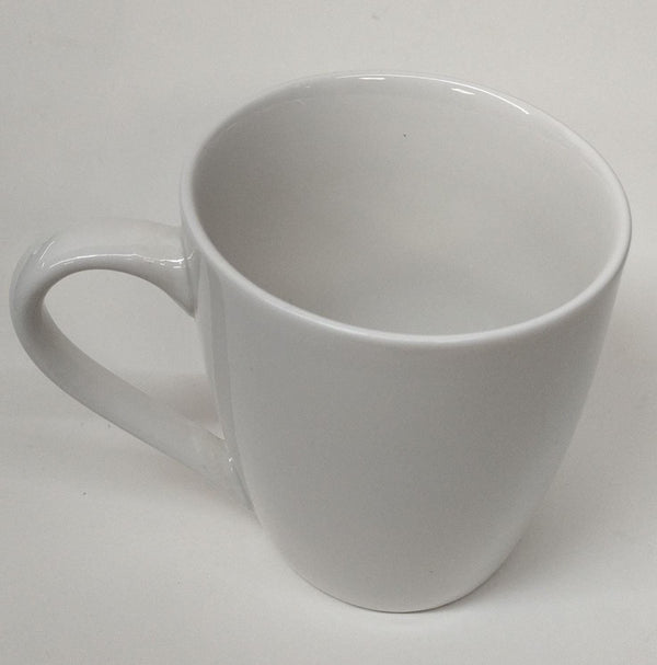 CARNABY ISLINGTON ROUND WHITE PORCELAIN MUG 12OZ. CRM1485GE