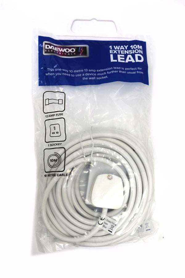 DAEWOO Extension Lead 10m 13A - EXT1002GED
