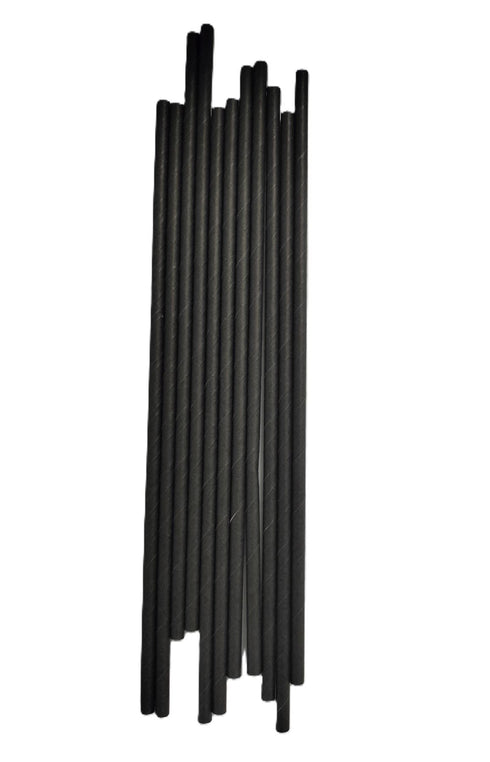Biodegradable Paper Straws - Eco-Friendly 250/Pack | BIOZOLVE