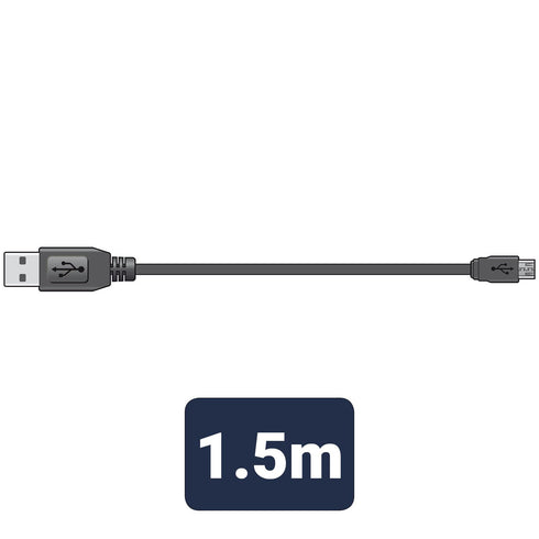 Micro USB Cable - AV:LINK 5Pin Type A to Micro B Lead 113.001UK