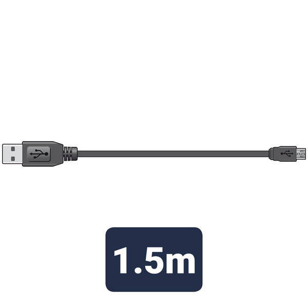 Micro USB Cable - AV:LINK 5Pin Type A to Micro B Lead 113.001UK