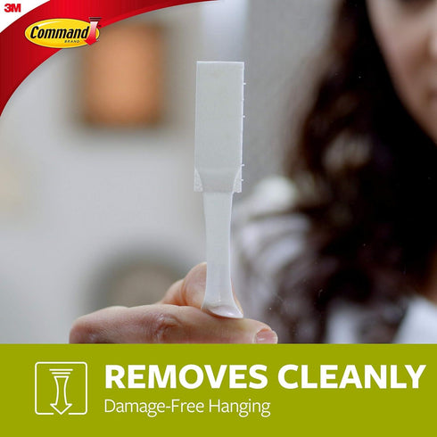 COMMAND PICTURE HANGING STRIPS VALUE PACK - 4 PAIRS (MEDIUM) 8 PAIRS (LARGE). 4345 17209