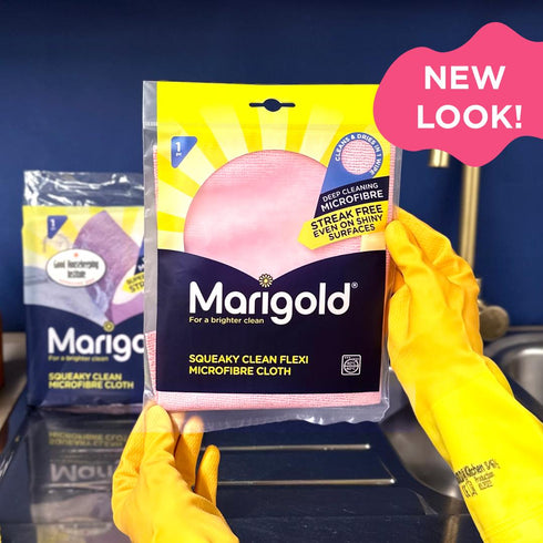 MARIGOLD SQUEAKY CLEAN FLEXI MICROFIBRE CLOTH. FH171817