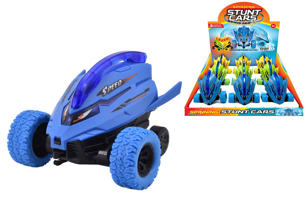 Stunt Cars Toy - SPINNING WHEEL STUNT CARS TY7340