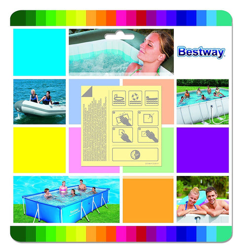 BESTWAY UNDERWATER ADHESIVE REPAIR PATCH 10/PK. 62091