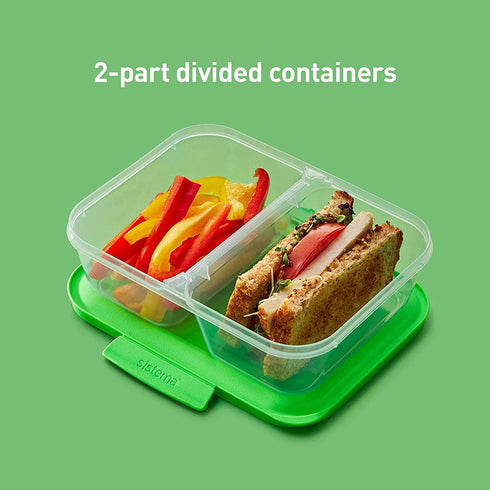 SISTEMA NEST IT MEAL PREP COMPARTMENT CONTAINERS 870ML 5/PK. SIS59165