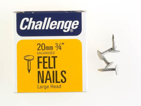 Galvanised Felt Nails 20mm - Secure Roofing with FS12028