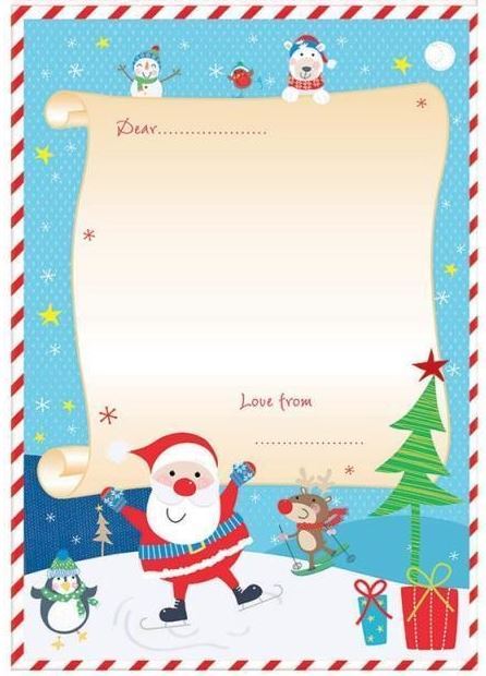 CHRISTMAS THANK YOU LETTER PACK WITH ENVELOPES. XTHK