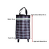 FOLDING SHOPPING TROLLEY WITH WHEELS. HH2634